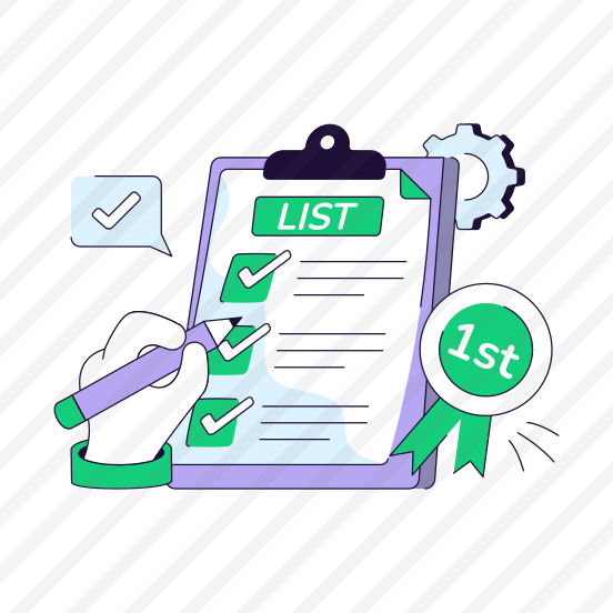 Checklist, List, Task List, Todo, Agenda, preview