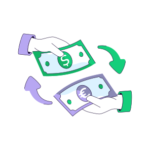 Currency Exchange, Money Exchange, Financial Exchange, Forex, Dollar To Euro icon