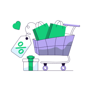 Handcart, Pushcart, Wheelbarrow, Shopping Cart, Commerce icon