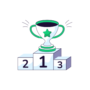 Leaderboard, Podium, Position Ranking, Ranking Board, Competition Board icon