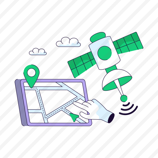 Map, Navigation, Gps, Geolocation, Satellite Direction preview