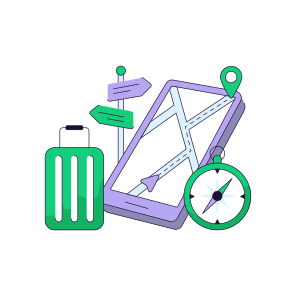 Mobile Map, Mobile Location, Mobile Direction, Gps, Mobile Navigation, icon