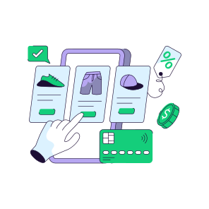 Mobile Shopping, Eshopping, Ecommerce, Online Shopping, Buy Nicker Online icon