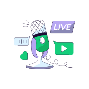 Music Recorder, Live Podcast, Voice Recorder, Vocalist, Singer icon