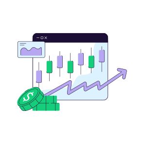 Online Chart, Online Graph, Online Data Analytics, Infographic, Statistics, icon