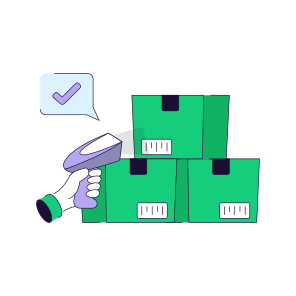 Parcel Barcode, Parcel Qr, Parcel Scan, Barcode Tracking, Price Code icon