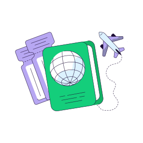 Passport, Visa, Permit, Travel Pass, Identity Pass icon