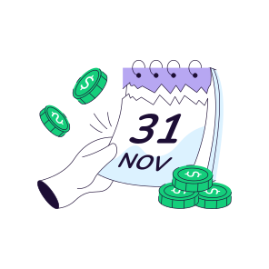 Payday, Payment Day, Payment Calendar, Payment Schedule, Payment Timetable icon