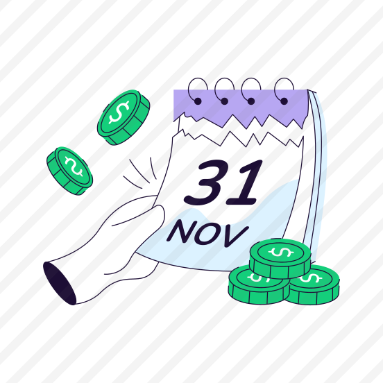 Payday, Payment Day, Payment Calendar, Payment Schedule, Payment Timetable preview