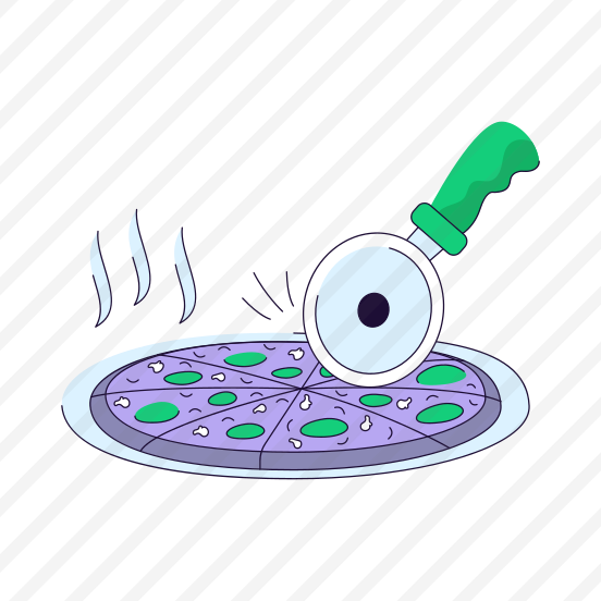Pizza Cutter, Pizza Slicer, Pizza Knife, Handheld Tool, Cutting Tool, preview