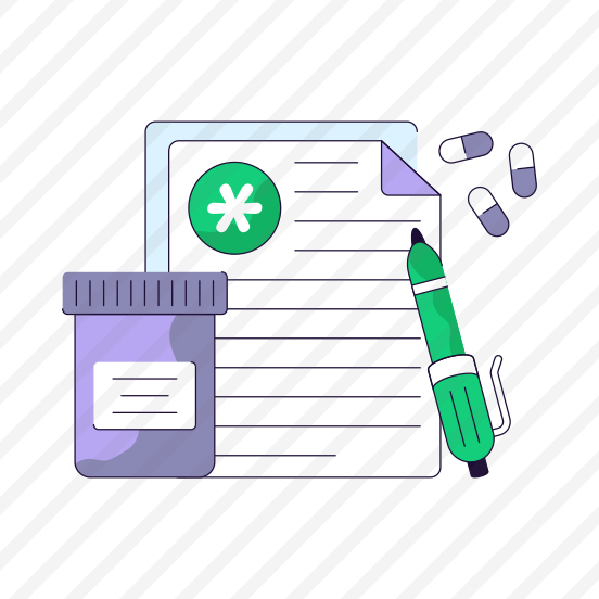 Prescription, Medical Report, Rx, Medical Instruction, Medical Recommendation preview
