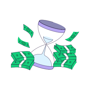Time Is Money, Business Time, Efficiency, Productivity, Investment Time, icon