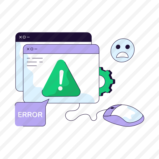 Web Error, Web Alert, Web Caution, Web Warning, Page Error preview