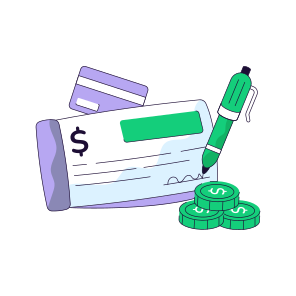 Cheque Writing, Checkbook, Financial Slip, Banking, Finance icon