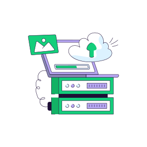 Cloud Server Upload, Dataserver, Database, Db, Sql icon