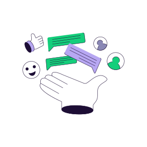 Customer Feedback, Feedback Expression, Customer Response, Comments, Customer Reaction icon