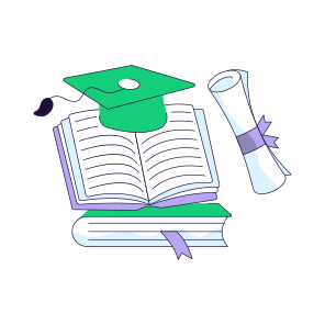 Degree, Diploma, Certificate, Deed, Credential Document, icon