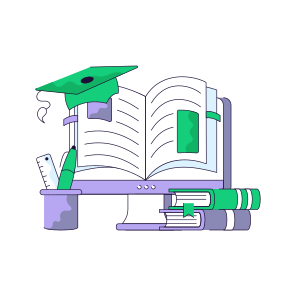 Graduation Book, Ebook, Digital Book, Booklet, Handbook, icon