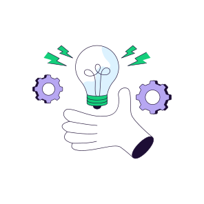 Idea Generation, Idea Management, Idea Development, Creative Idea, Innovation icon