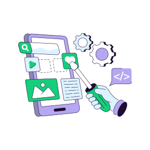 Mobile Setting, Mobile Configuration, Mobile Content Management, Mobile Development, Mobile Config icon