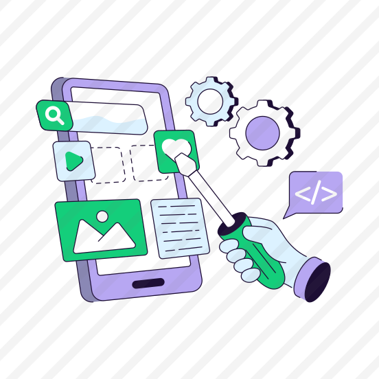Mobile Setting, Mobile Configuration, Mobile Content Management, Mobile Development, Mobile Config preview