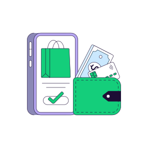 Mobile Shopping, Eshopping, Ecommerce, Online Shopping, Buy Online icon