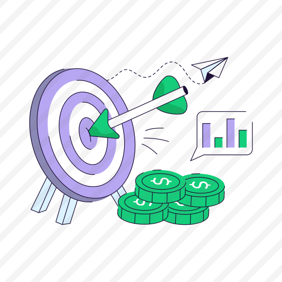 Money Target, Dollar Target, Financial Target, Money Goal, Cash Target preview