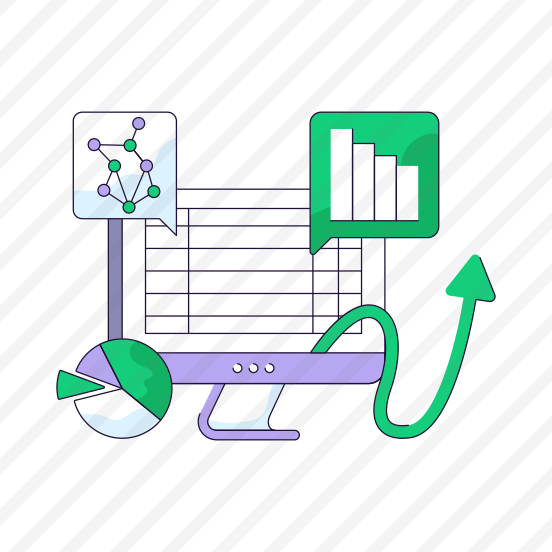 Online Data Analysis, Infographic, Statistics, Stock Market, Business Chart preview