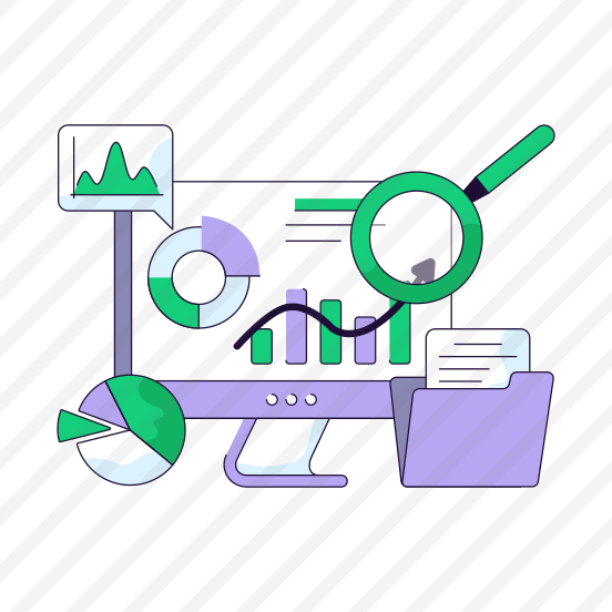 Online Data Analysis, Online Infographic, Online Statistics, Business Data, Business Chart preview