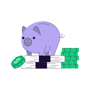 Piggy Bank, Penny Bank, Money Accumulation, Savings, Cash Accumulation, icon