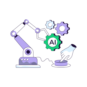 Robotic Arm, Industrial Arm, Mechanical Robot, Ai, Artificial Intelligence, icon