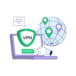 Secure Vpn, Computer Network, Virtual Private Network, Virtual Network, Encrypted Connection icon