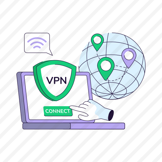 Secure Vpn, Computer Network, Virtual Private Network, Virtual Network, Encrypted Connection preview