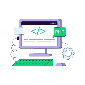 System Coding, System Programming, Software Development, Html Coding, System Technology icon