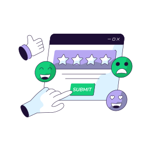 Web Ratings, Web Reviews, Web Feedback, Customer Response, Online Ranking icon