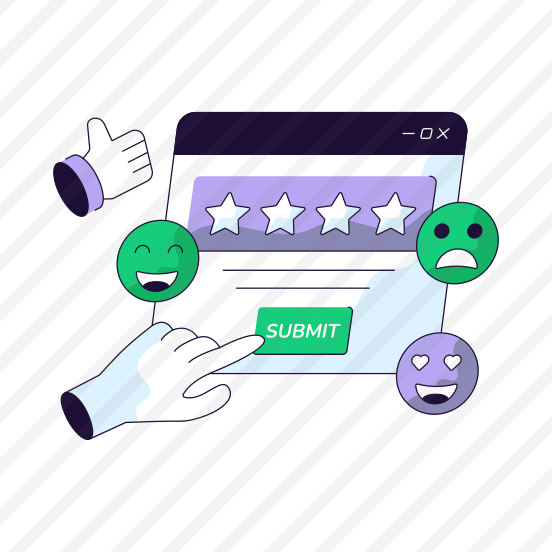 Web Ratings, Web Reviews, Web Feedback, Customer Response, Online Ranking preview