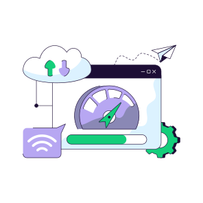 Web Speed Optimization, Internet Speed Test, Webpage Speed Test, Web Speed, Online Speed Test icon