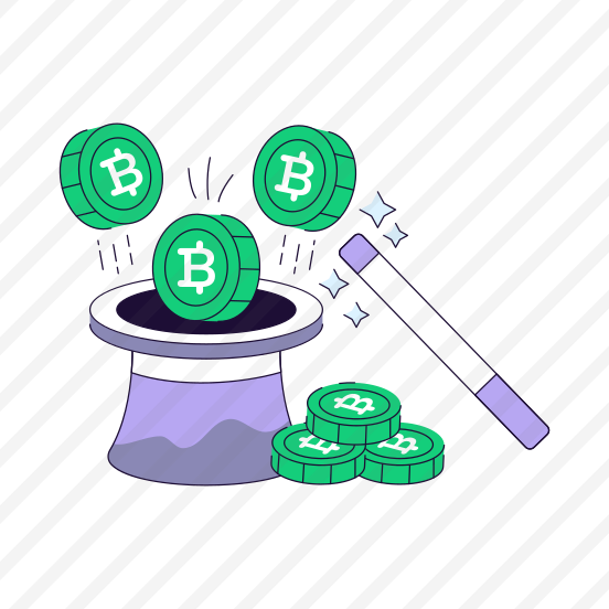 Bitcoins, Cryptocurrency, Crypto, Btc, Magic Money preview