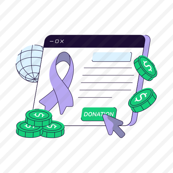 Cancer Donation, Cancer Charity, Funding, Endowment, Giving Money, preview