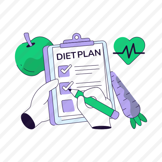 Diet Chart, Healthy Diet, Diet Card, Diet Plan, Nutrition Plan, preview