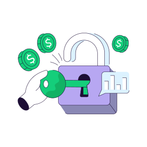 Financial Security, Financial Protection, Secure Finance, Dollar Security, Dollar Protection icon