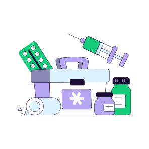 First Aid Kit, First Aid Bag, Doctor Briefcase, Doctor Bag, Medical Kit icon
