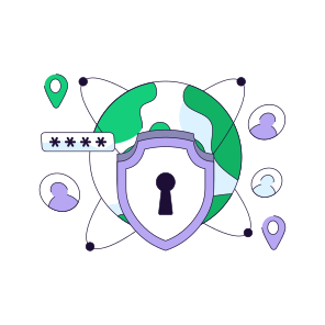 Global Security, Global Protection, International Security, International Protection, Secure Globe icon