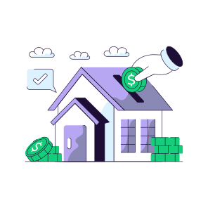 Home Savings, House Savings, Property Savings, Money Accumulation, Real Estate Savings icon