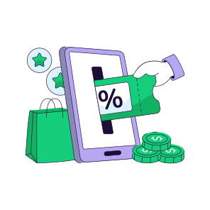 Mobile Discount Card, Discount Voucher, Discount Label, Discount Tag, Shopping Discount icon