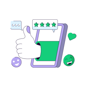 Mobile Feedback, Customer Response, Customer Review, Customer Ratings, Customer Comment icon