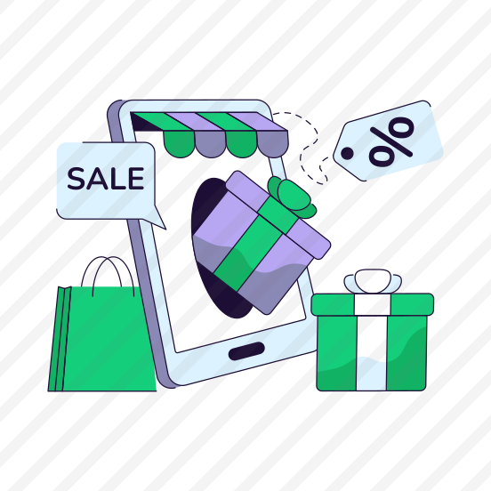 Mobile Gift Shop, Online Gift, Online Reward, Commerce, Buy Gift preview