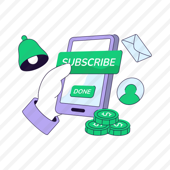 Mobile Subscribe, Subscription, Online Subscribe, Subscriber, Subscription Done, preview