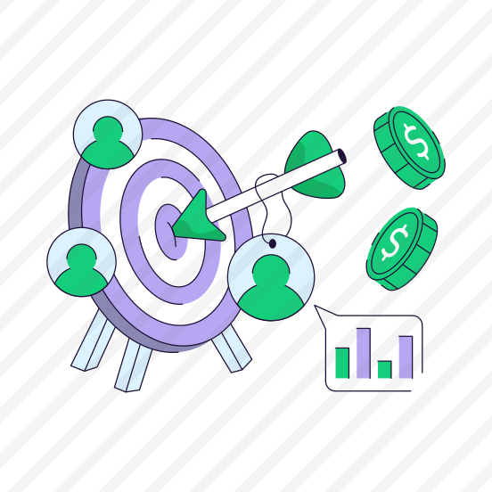 Money Target, Dollar Target, Financial Target, Money Goal, Cash Target preview