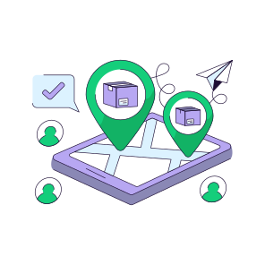 Parcel Location, Package Direction, Package Tracking, Parcel Delivery, Parcel Tracking icon
